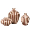 Broste Amalie Vase 3 pakning brun