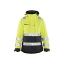 Blåkläder 487219873399XL Synlighetsjakke dame , varselgul/svart , vinter Str . XL