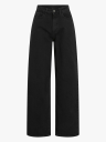 Vila Freya Jaf High Waist Jeans Sort 42/30