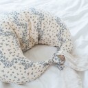That"s Mine Moon Nursing Pillow Sprinkles hearts off white Onesize