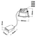 Designlight Cheapy Downlight Hvit, 4-Pakning