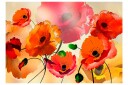 Fototapet Velvet Poppies 200x140 - Artgeist sp. z o. o.
