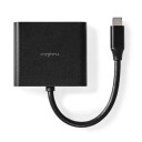 USB Multi-Port Adapter USB 3.2 Gen 1, USB-C Hann, HDMI Output / USB-A Hun / USB-C Hunn