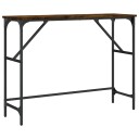  Konsollbord røkt eik 100x32x75 cm konstruert tre 8720845420086