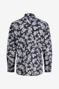 Jack & Jones   Skjorte Jprblaparker Print L/S Shirt   Blå