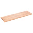  Bordplate lysebrun 180x60x(2-4)cm behandlet heltre naturlig 363978