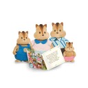 Li'l Woodzeez Figurer Scamperscoot  Ekornfamilie