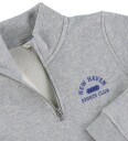 GANT Collegegenser   Grafikk halv glidelås   Lysegrå Melert   GANT   9 10 år 134 140   Collegegenser