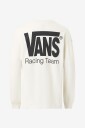 Vans - Collegegenser Vans Racing LS Tee - Hvit