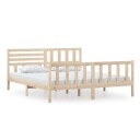 vidaXL Sengeramme heltre 180x200 cm 6FT Super King