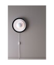 Belid - Diablo Vegglampa LED Matt Svart/Blank Rød Ø300mm