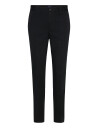 Polo Ralph Lauren Cropped Slim Fit Twill Chino Pant - Black - 32