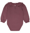 Hust and Claire Body I/e   HC Britt   Plum   Hust and Claire   2 år (92)   Langermet Body Bordeaux Lilla