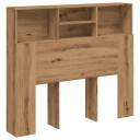  Hodegavl med hyller artisan tre 120x19x103,5 cm konstruert tre 8721158442062