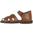 Angulus Sandaler   Cognac m. Blomster   Angulus   25   Sandals   Brun