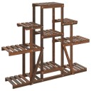vidaXL Blomsterstativ 110x25x96 cm heltre gran
