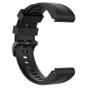 Armbånd i silikon til Garmin Fenix ​​​​6S - 20mm - Svart