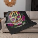 Rocksax Cypress Hill Tequilla Sunrise Sherpa Fleece Blanket 60 in x 80 in 78899452