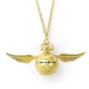 Carat Shop, The Harry Potter Watch Halskjede Golden Snitch (Gullbelagt)