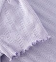 En Fant T Shirt Ss Pointelle Purple 116