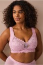 Ellos Plus collection Myk bh med upolstrede skåler Rosa