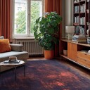 Wilton teppe   Frome rød Størrelse: 80 x 350 cm