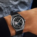 Timex Q Timex x NASA Luminous Leather Strap 40mm Black Dial