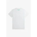 Fred Perry Herre Topper Hvit M,
