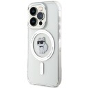 Karl Lagerfeld Choupette MagSafe deksel for iPhone 13 Pro Max – Gjennomsiktig