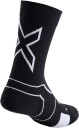 2XU Vectr Light Crew Socks Svart L | Løpesokker