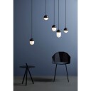 Woud Dot Taklampe Between Sort/ Opal