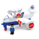 Viking Toys Fly 30 cm m/ pilotog passasjerfigur Jumbo Fly