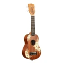 Kala KA-HIBISCUS-S Mahogany Uke