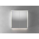 Linn Bad Sogn speilskap 80x84 cm matt hvit