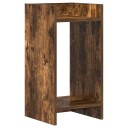 vidaXL Planteholder Røkt Eik 30 x 30 x 60 cm Konstruert tre