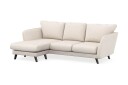 Trend Lyx 3 seters Venstrevendt L formet Sjeselongsofa i Stoff   Beige