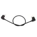 Micro-USB til USB-C-kabel for DJI Mavic Pro & Spark fjernkontroll - 30 cm