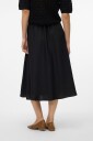 Vero Moda   Skjørt vmMelaney HW Button Calf Wvn   Svart