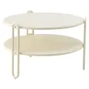 Brafab Blixt salongbord 65 cm Pearl White
