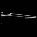 Elektrisk uttrekkbar markiseramme Hvit 3,5 x 2,5 m Aluminium
