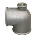 2" x 2" x 1" svart t-skjorte