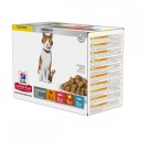 Hill's Science Plan Sterilised Kattemat med Kylling, Laks, Kalkun, Ørret 12x85 g