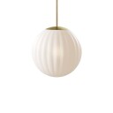 Bright Modeco Pendel Opal/Messing/Kremhvit ledning