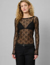My Essential Wardrobe Mwrita Boatneck Ls Blouse - Black - S