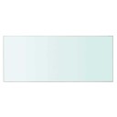 vidaXL Hyllepanel klart glass 70x30 cm