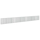 vidaXL Gabion med 3,5 mm tråd og 5x10 cm mesh 950x20x100 cm