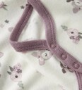 Name It Body I/e   Ull   NbfVillit   Snow White/Bambi + Blomster   Name It   1½ år (86)   Langermet Body Brun Hvit Rosa