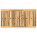 vidaXL Bordplate 88,5 x 45 x 2 cm Rektangulær Solid akasietre
