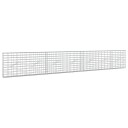 vidaXL Gabion med 3,5 mm tråd og 5x10 cm mesh 350x10x50 cm