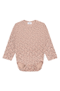 Hust And Claire Hust & Claire Klara Flower kjole til baby biscuit 62